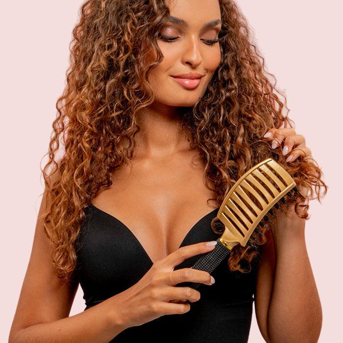 La Brosse Miracle pour Démêler les Cheveux – Cheveux Lisses et Sans Nœuds