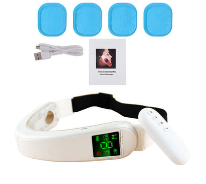Appareil de Massage Visage V-Shape à Lumière LED Infrarouge – Thérapie Photonique & Raffermissement