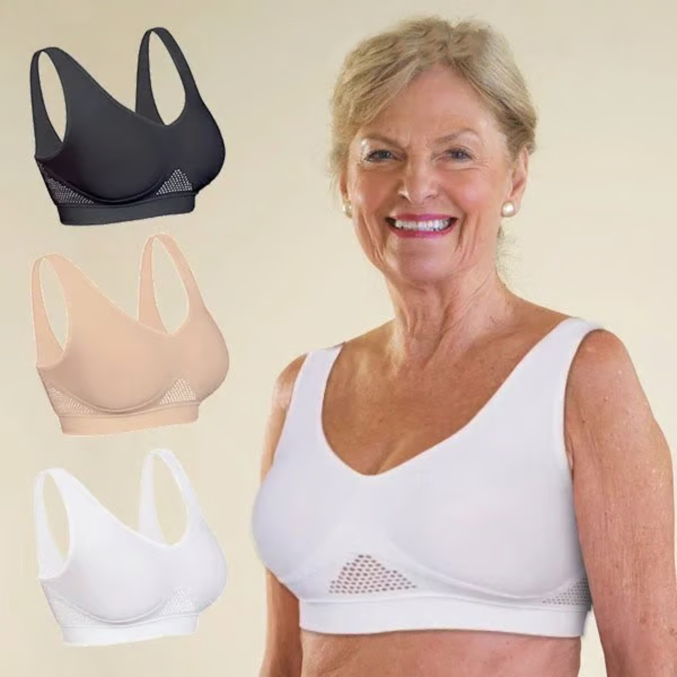 Soutien‑gorge respirant – Confort Léger et Maintien Doux pour un Usage Quotidien