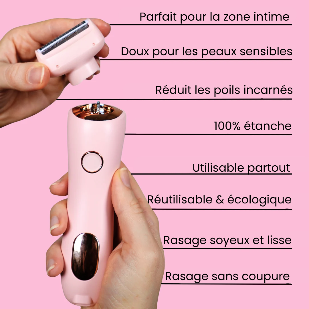 Lady Shaver – Épilateur Électrique pour une Peau Douce et Lisse