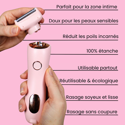 Lady Shaver – Épilateur Électrique pour une Peau Douce et Lisse