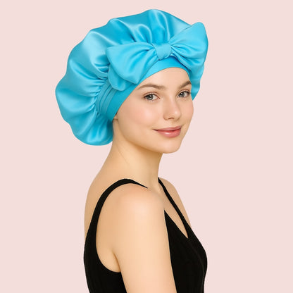 Bonnet en Satin – Protection Cheveux & Anti-Frisottis Nuit✨