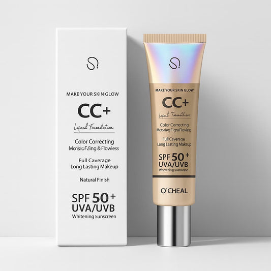 Correcteur CC Crème – Soin Teinté Hydratant Adaptatif pour un Teint Parfait et Unifié