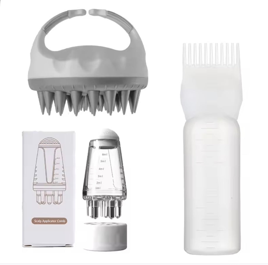 ✨ Kit Premium d'Application d'Huile & Massage du Cuir Chevelu ✨