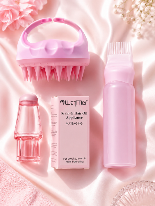 ✨ Kit Premium d'Application d'Huile & Massage du Cuir Chevelu ✨