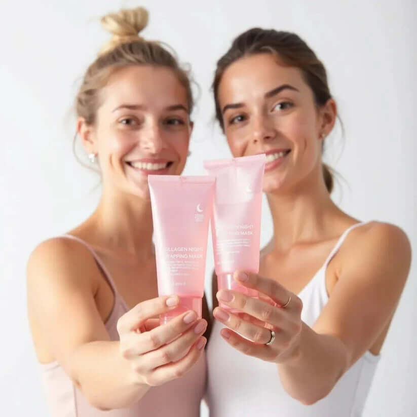 Masque Visage Coréen au Collagène – Hydratant, Raffermissant et Éclat du Teint