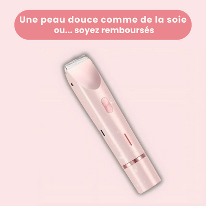 Tondeuse 2-en-1 pour le Maillot et le Visage – Épilation Précise et Douce