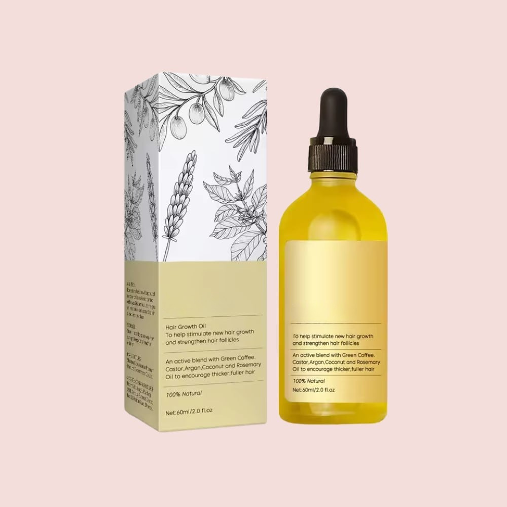 Huile pour Cuir Chevelu – Soin Nourrissant et Fortifiant pour les Cheveux