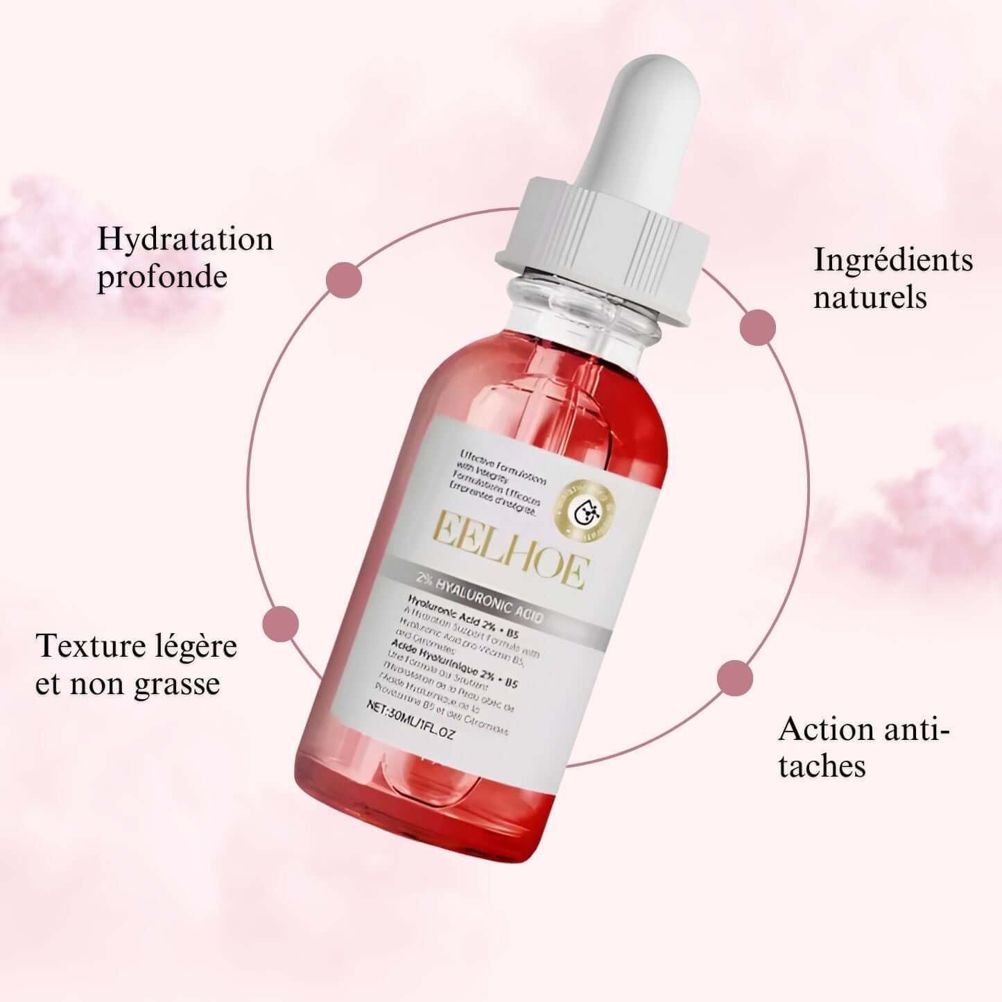Sérum à l’Acide Hyaluronique – Hydratation Intense et Effet Repulpant pour une Peau Lisse et Éclatante