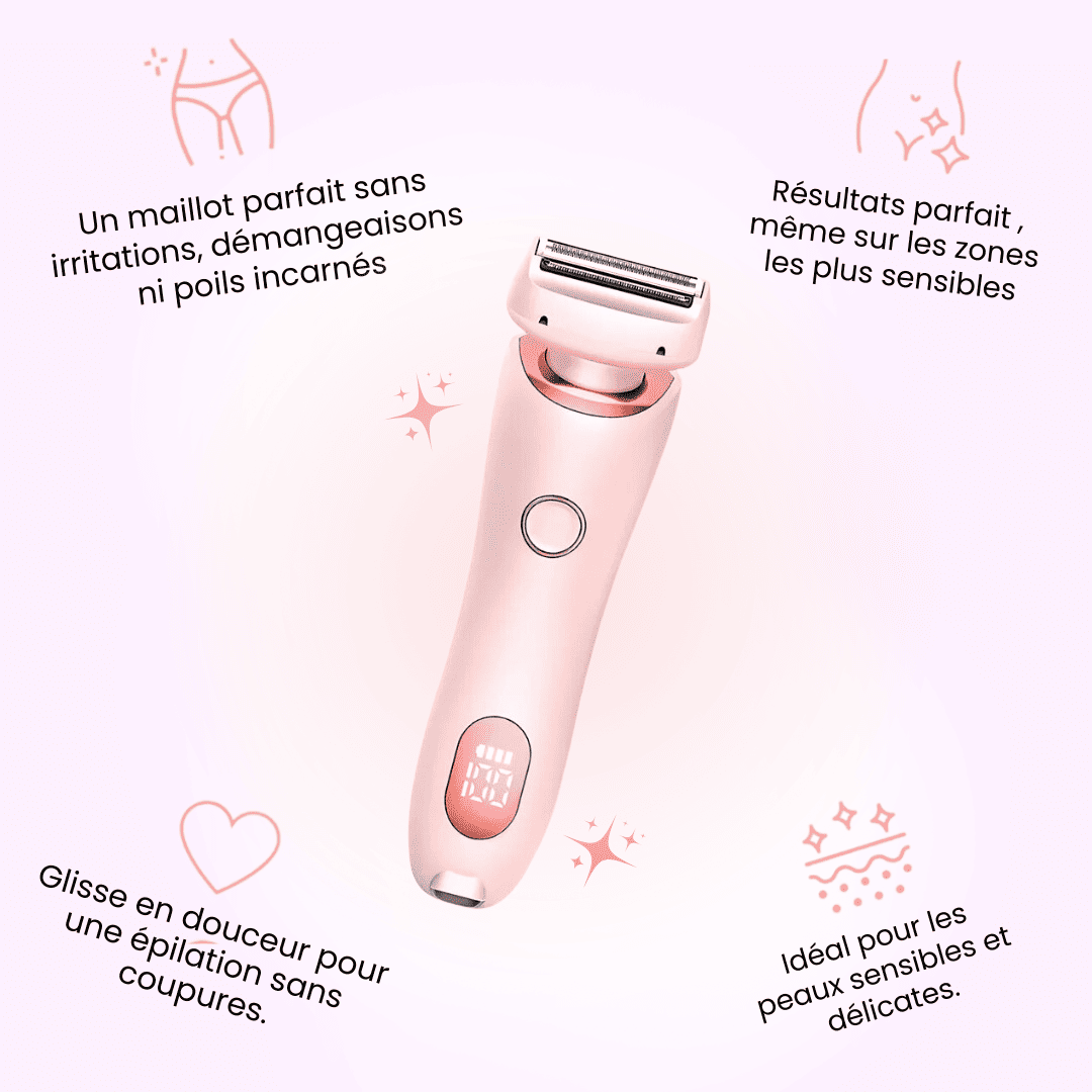 Lady Shaver – Épilateur Électrique pour une Peau Douce et Lisse
